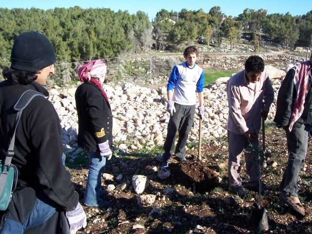 Harmeet Sooden near Jenin