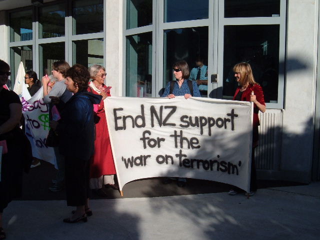 Women Say NO to War, 8 March, in Wellington